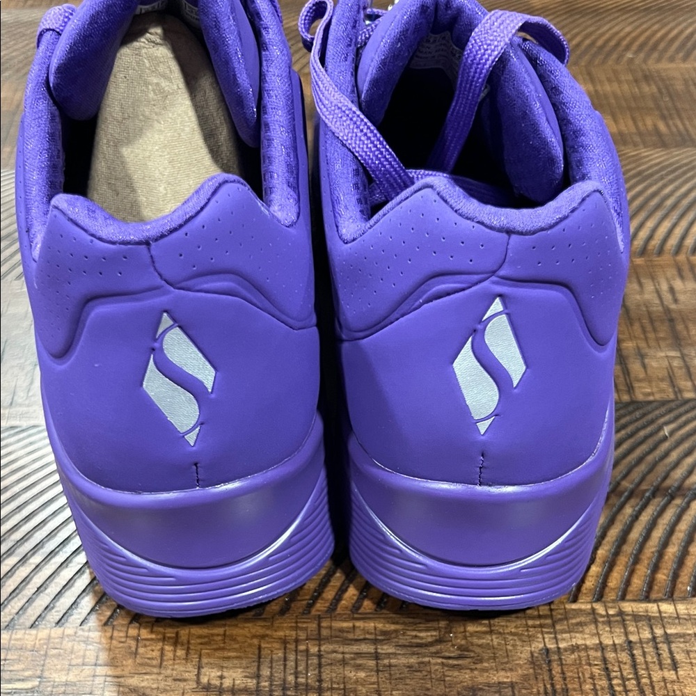 Skechers Vivid Purple Athletic Shoes - Picture 4 of 8